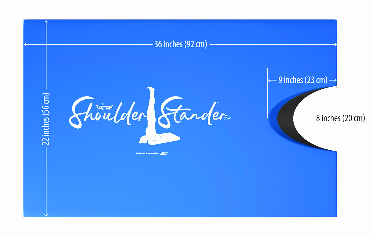 Shoulder Stander Dimensions